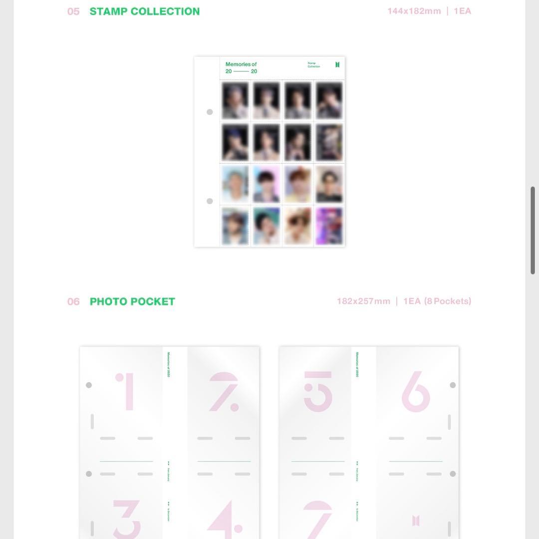 【新品未開封】BTS Memories of 2020