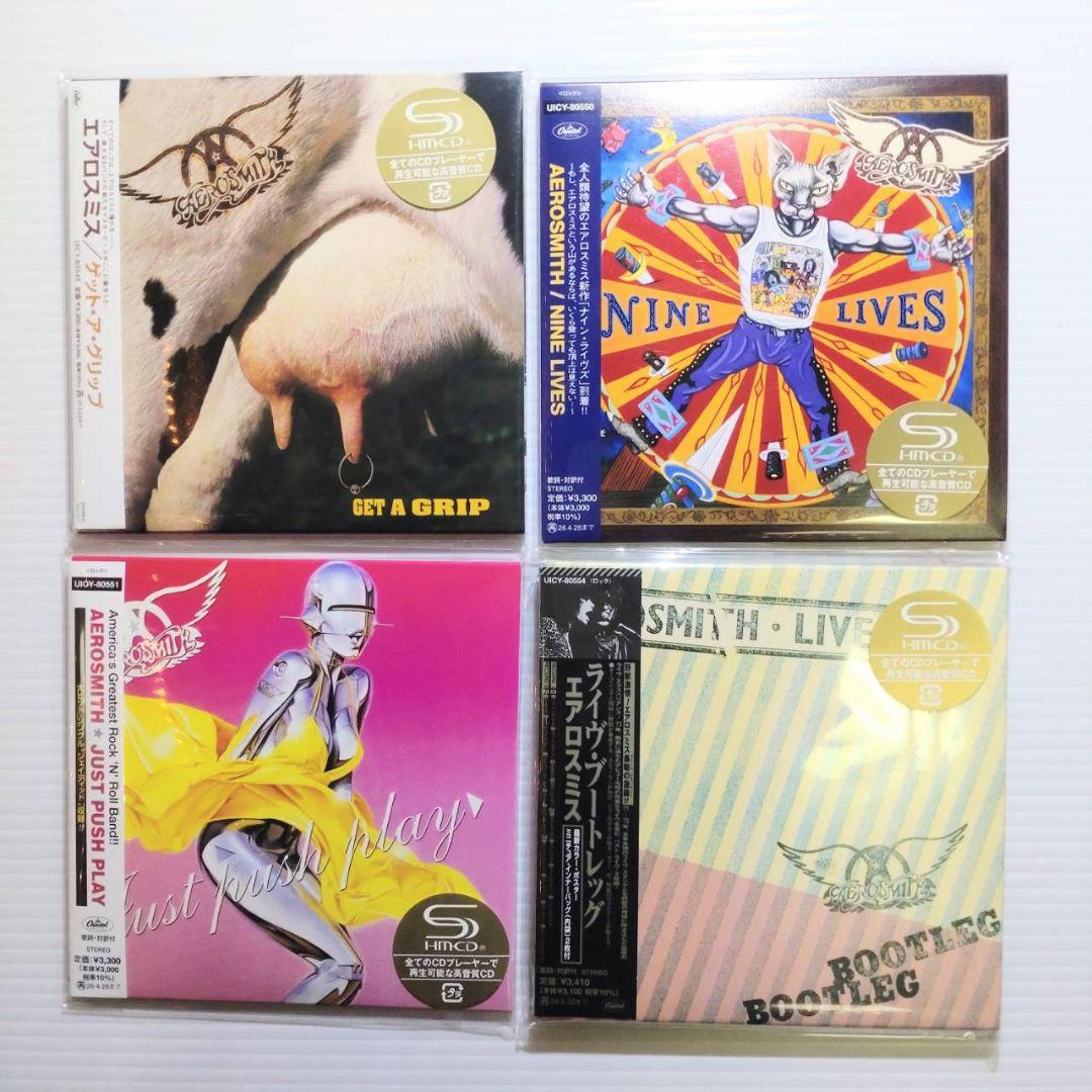 エアロスミス ミニLP仕様 紙ジャケット SHM-CD まとめ売り