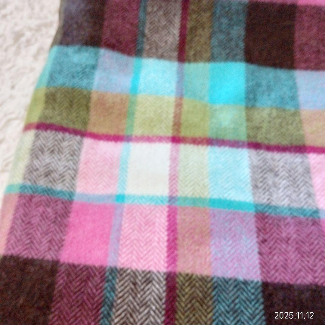 新品1.8万　avoca クラシックスルー　アイルランド　ラムウール100%