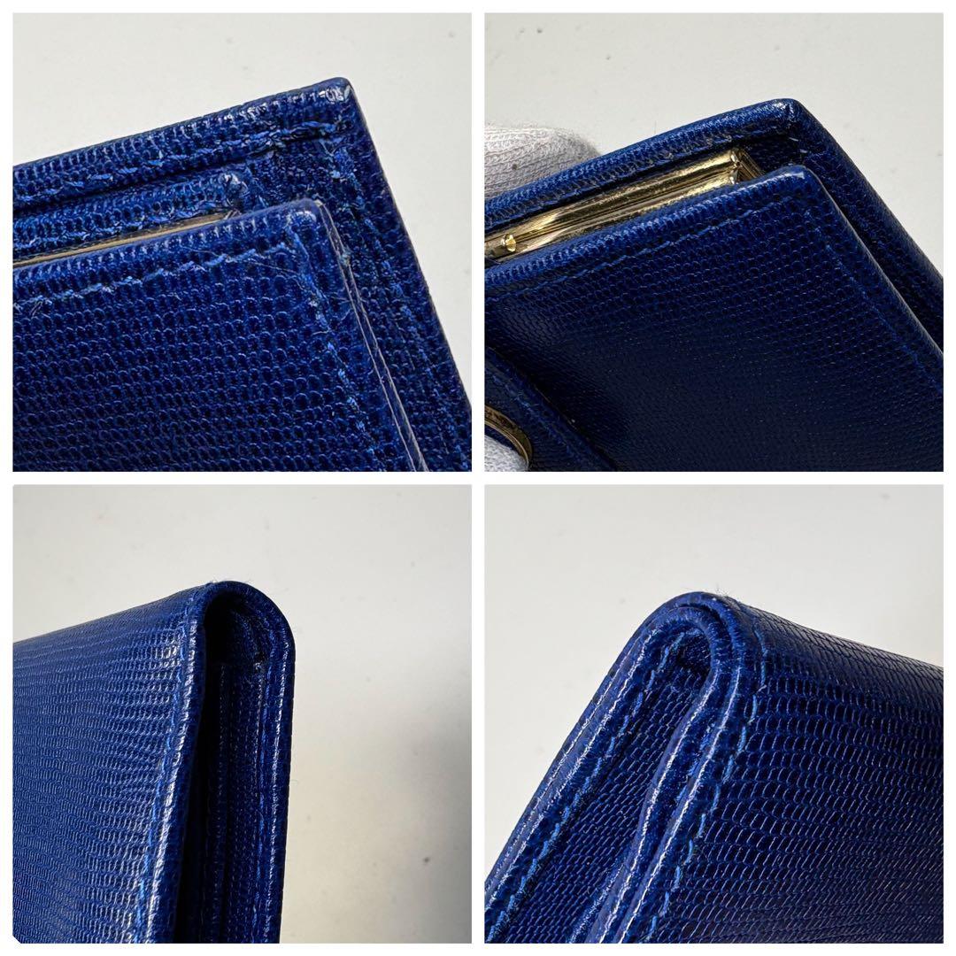 極美品　未使用級　セリーヌ サークルロゴ がま口財布