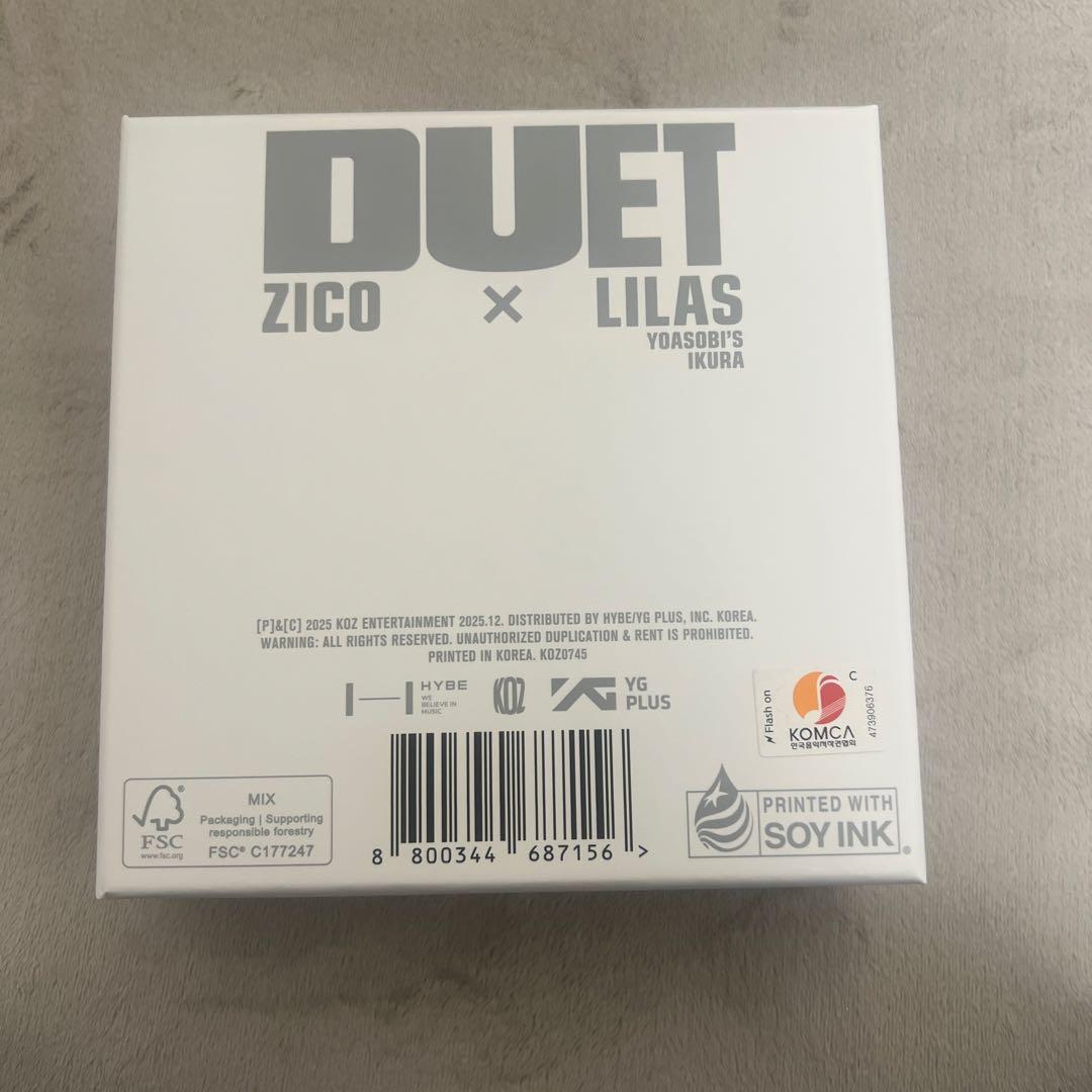 K-POP・アジア ZICO Lilas DUET Merch Ver.