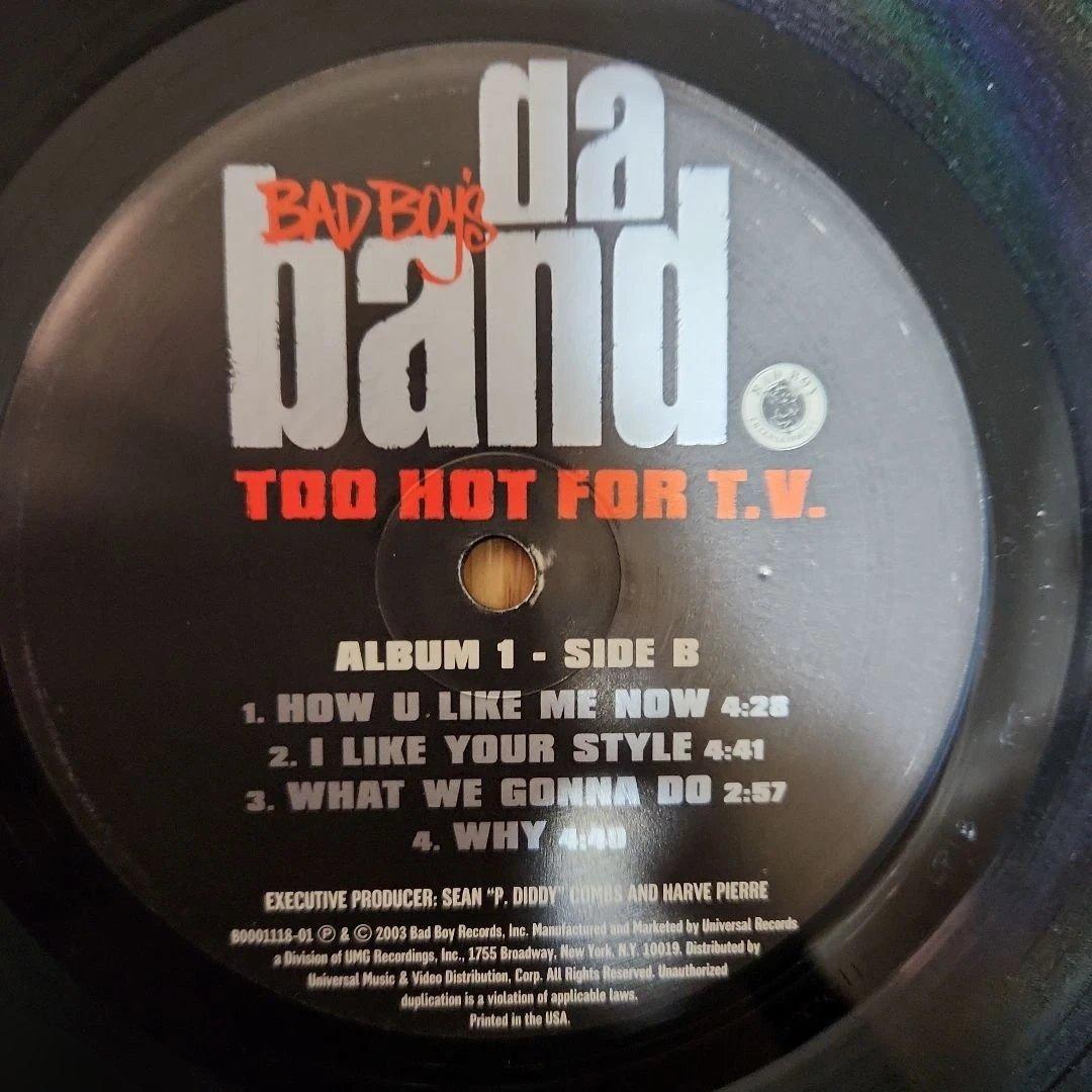 USオリジナル Da Band / Too Hot for TV 2LP