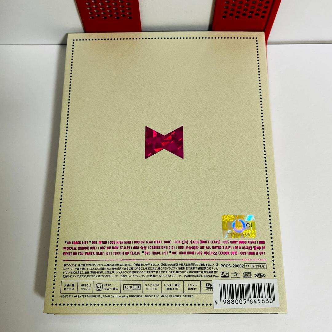 写真3枚付　GD&TOP BIGBANG CD DVD THE FIRST
