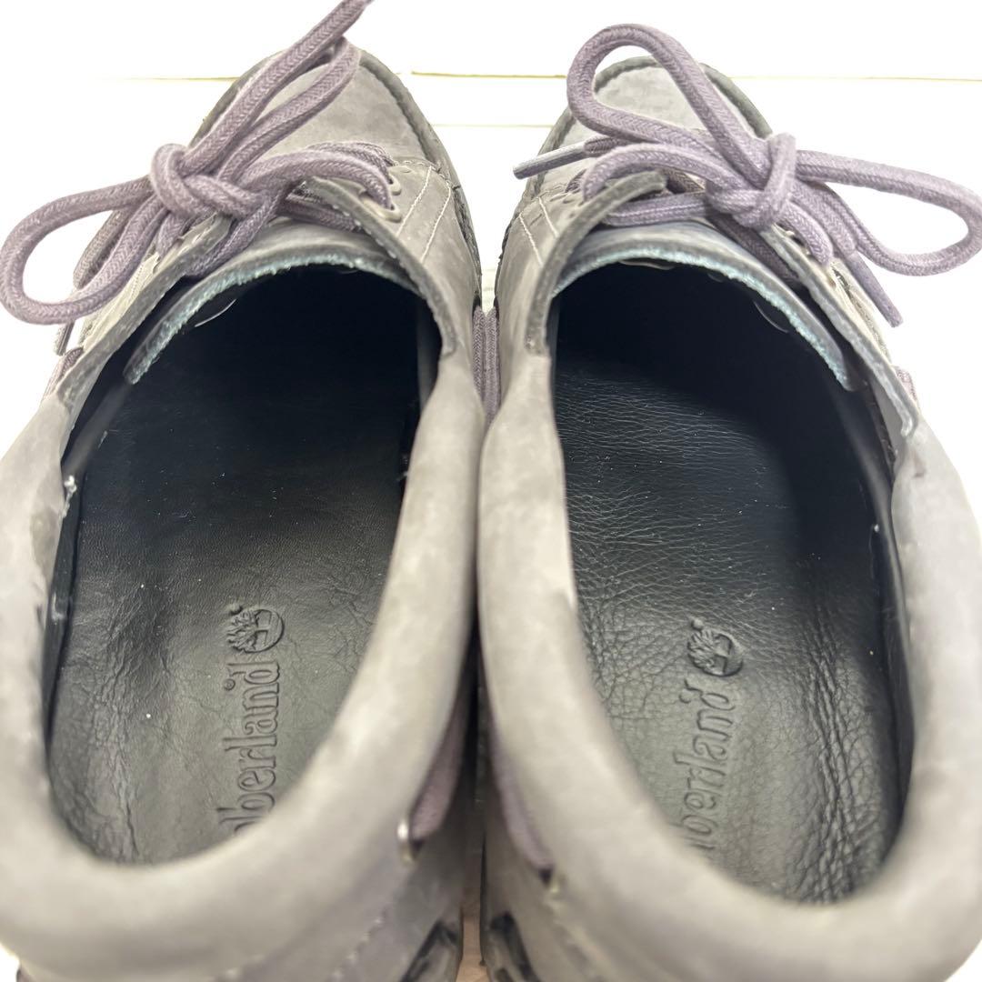 【未使用級】Timberland 3eyeデッキシューズ グレー 27cm