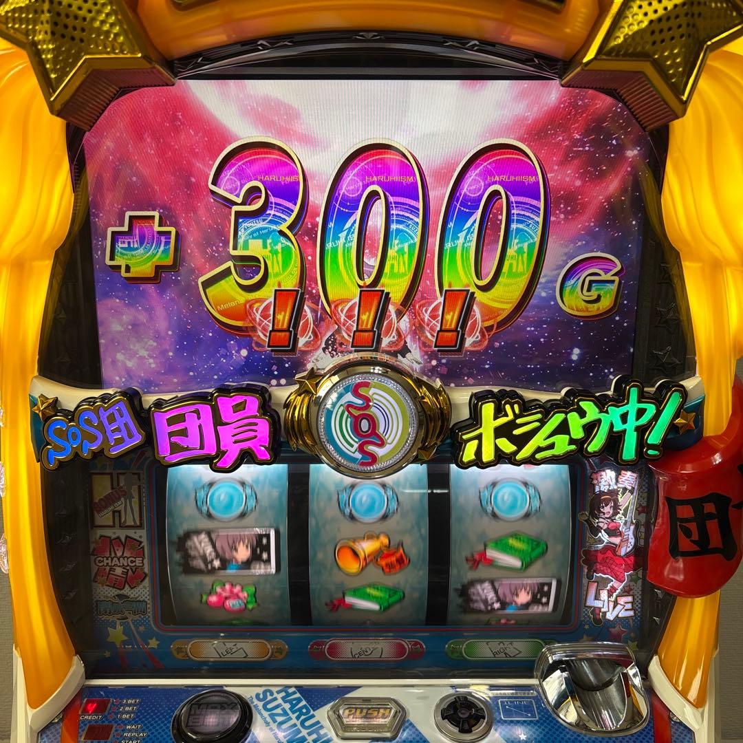 スロット実機　涼宮ハルヒの憂鬱