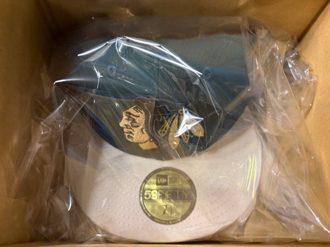 帽子 NEW ERA apartment BLACKHAWKS FITTED CAP