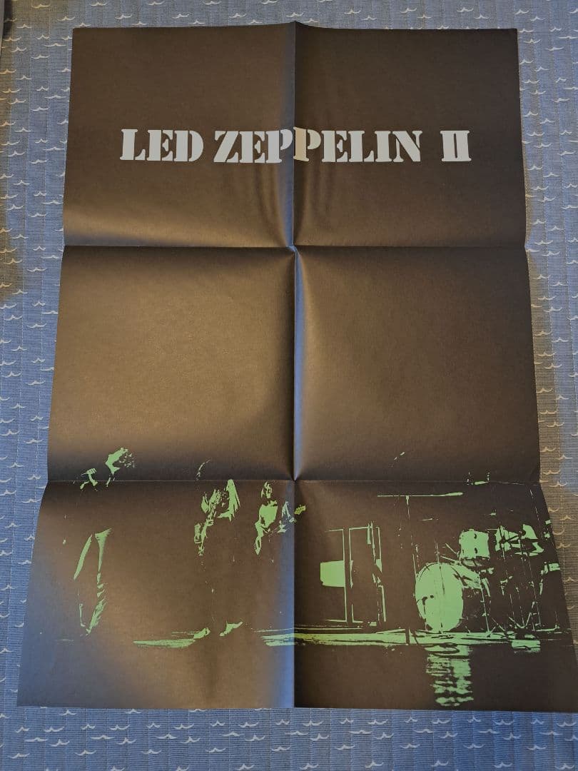 Led Zeppelin Ⅱ　日本盤(帯•ポスター付)