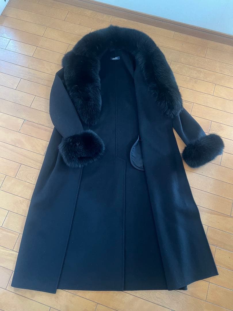 S MaxMara エスマックスマーラフォックスファーつき