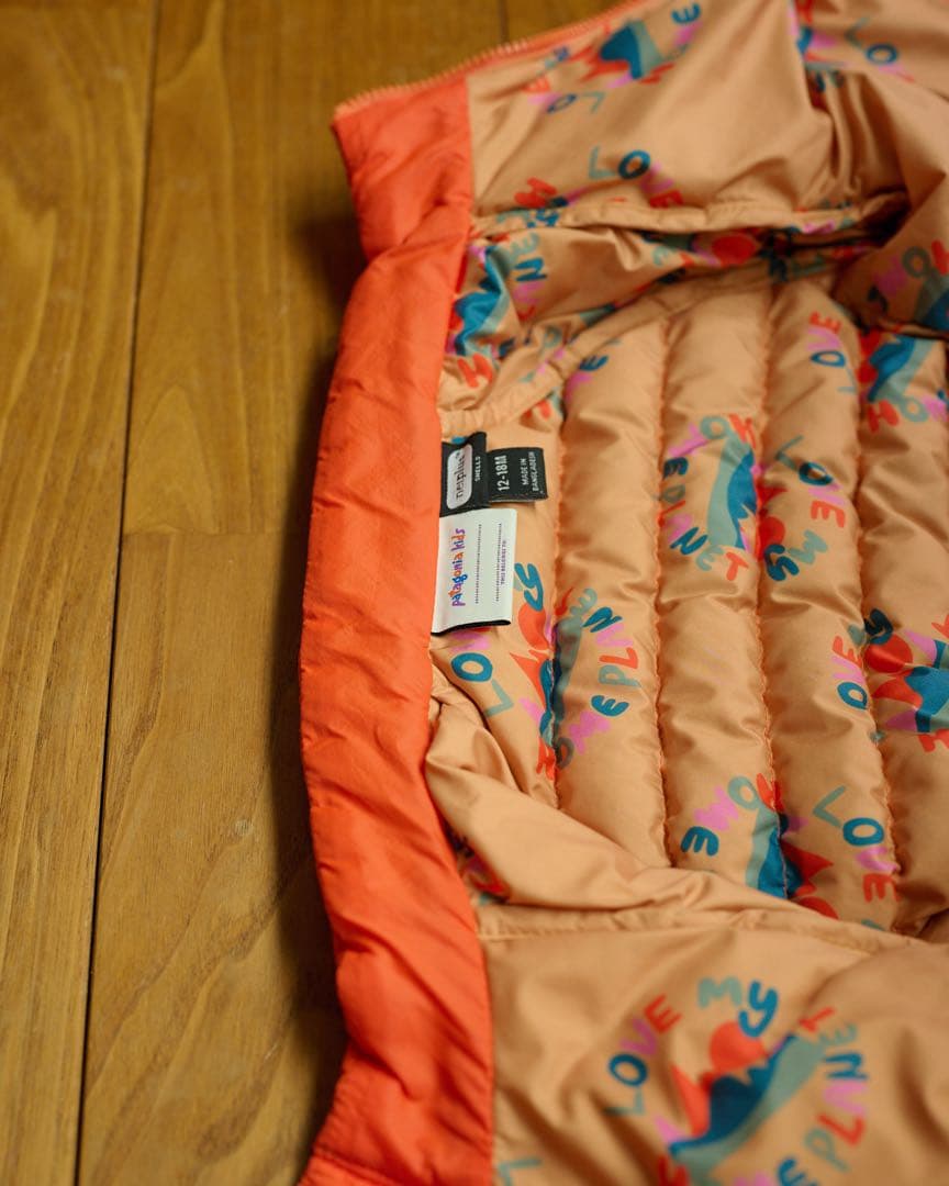 【ワンオーナー】Patagonia Kidsダウンセーター　 12-18m