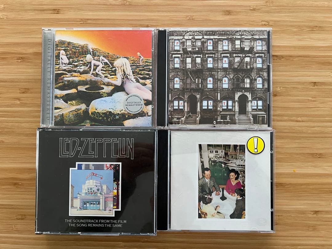 Led Zeppelin コンプリートCDとソロ数枚