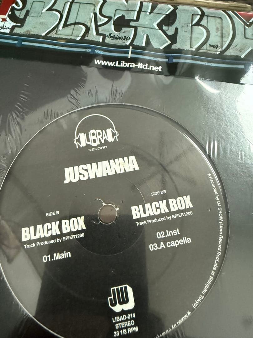 BLACK BOX JUSWANNA レコード