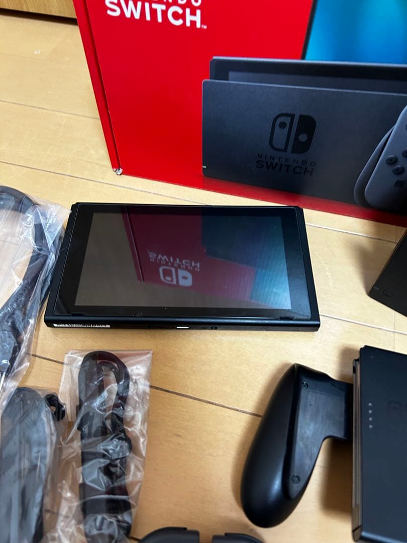 Nintendo Switch 本体　グレー　美品 任天堂 スイッチ