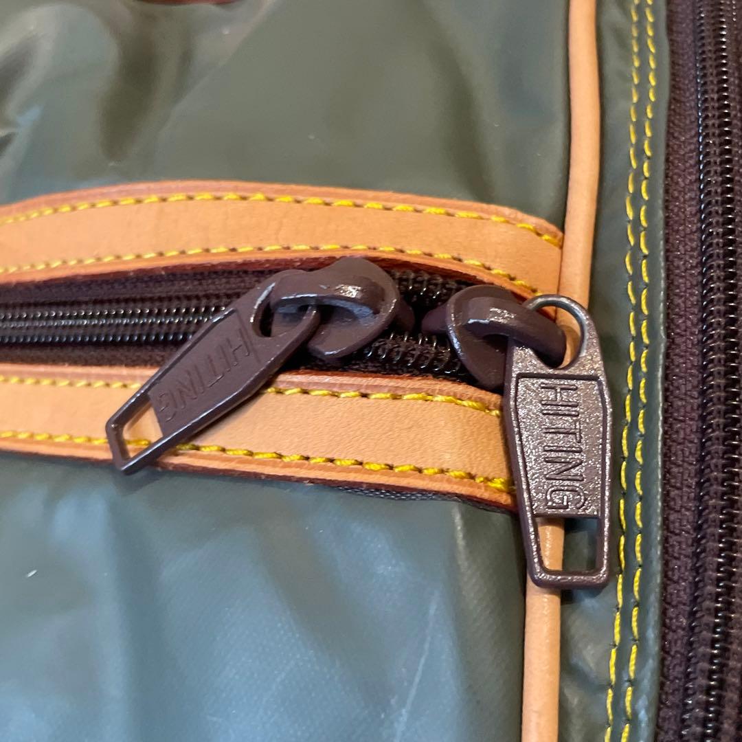 美品✨ハンティングワールド ボストンバッグ ショルダー 2way 大容量 旅行鞄