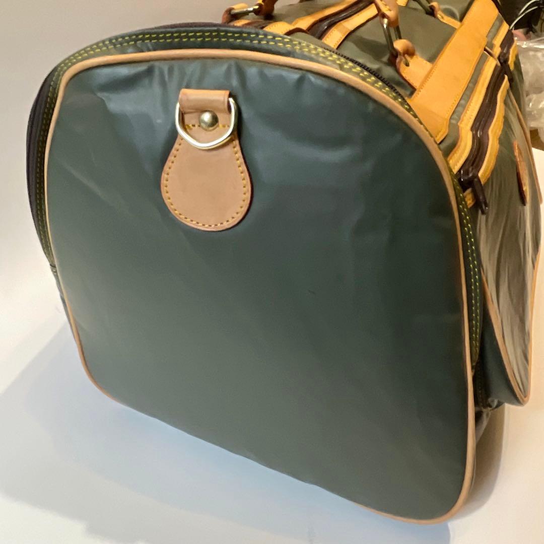 美品✨ハンティングワールド ボストンバッグ ショルダー 2way 大容量 旅行鞄