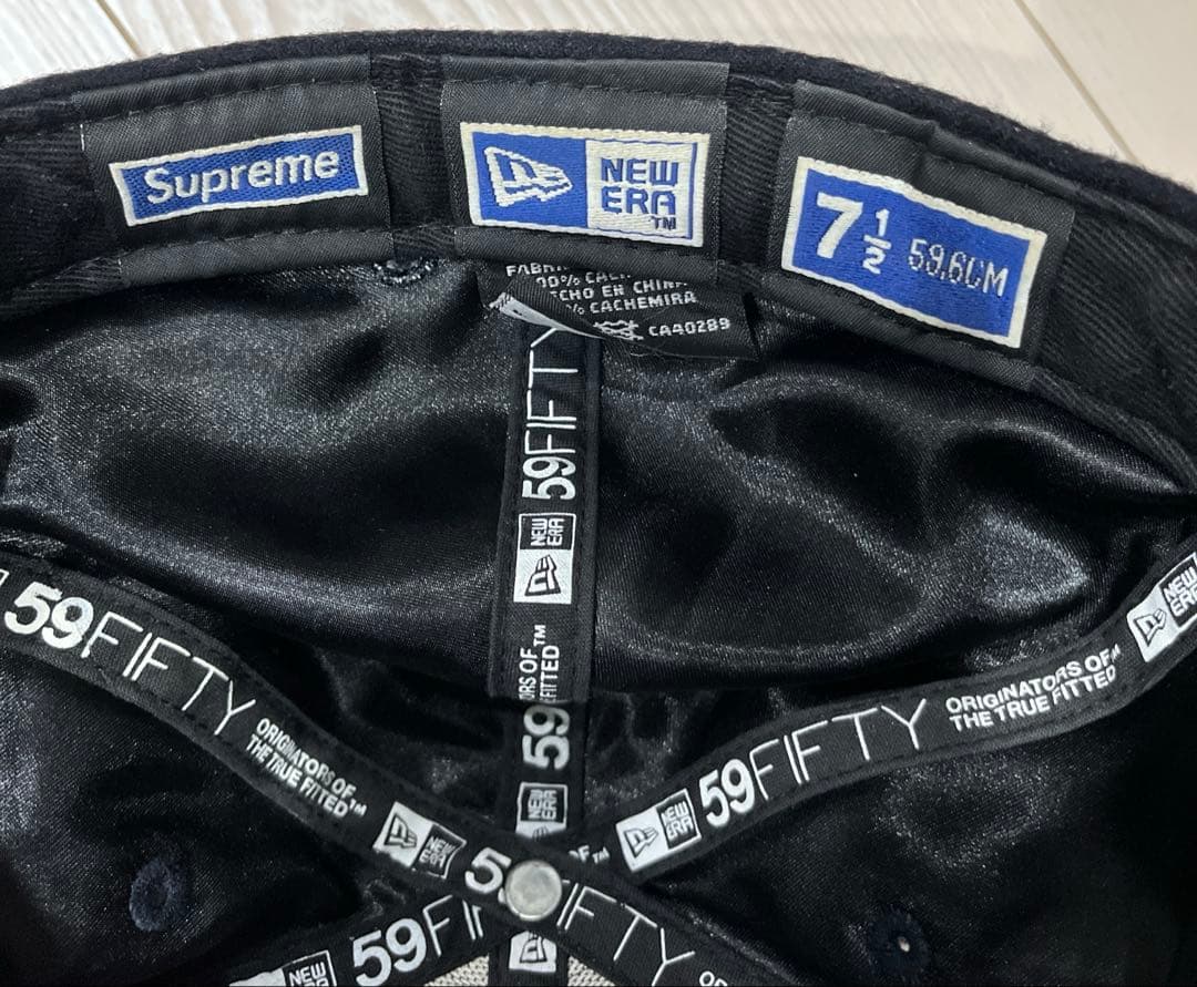 Z*k様 ベースボールキャップ【supreme シュプリーム】カシミヤ59.6