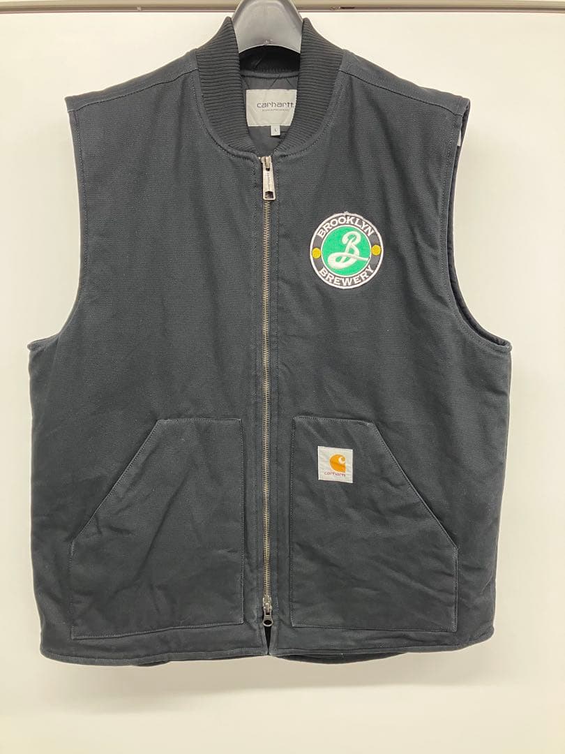 Carhartt ダックベスト　Brooklyn Brewery Lサイズ Y