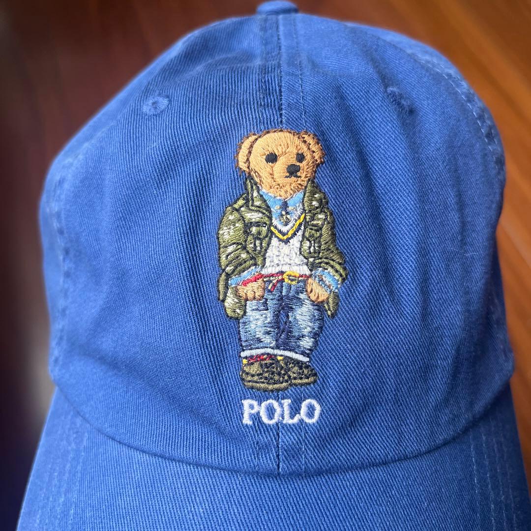 GK様　Polo Ralph Lauren クマ　刺繍　ポロベア　キャップ　帽子