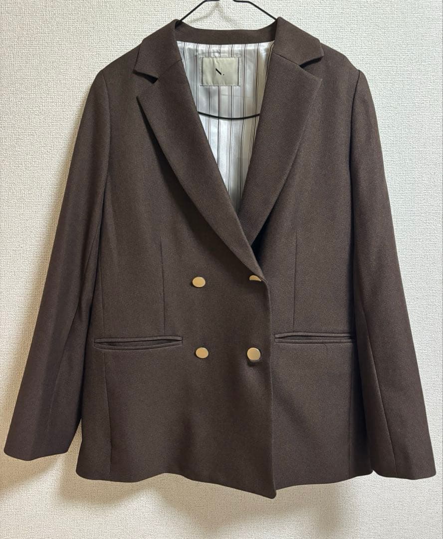 N.Natural Beauty Basic　ダブルブレストテーラードジャケット