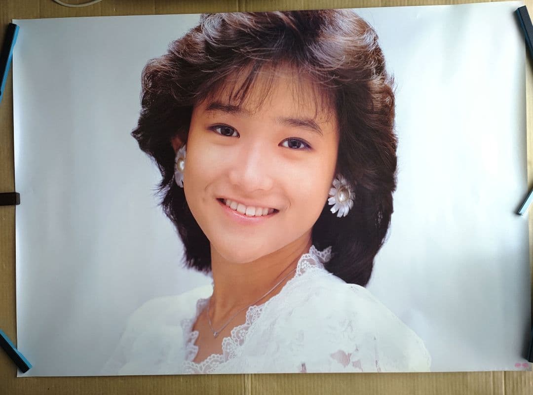 岡田有希子／FAIRY　新品　特典ポスター　80年代当時物　アイドル　店舗保管品