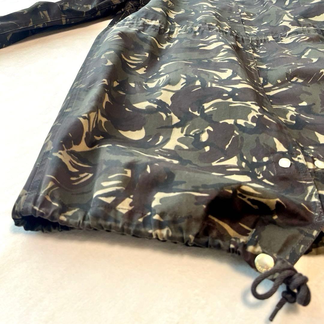 【美品】MACKINTOSH PHILOSOPHY モッズコート カモフラ柄 L