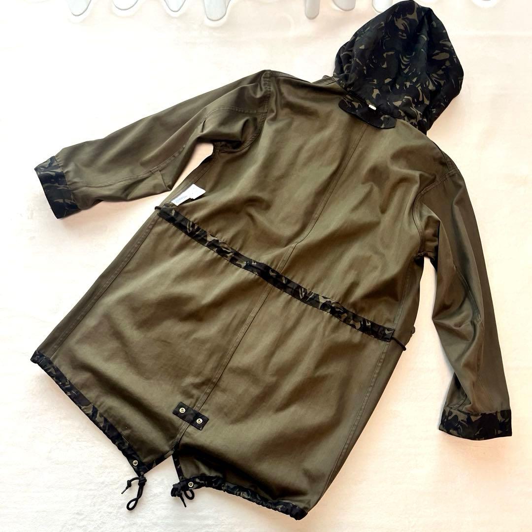 【美品】MACKINTOSH PHILOSOPHY モッズコート カモフラ柄 L