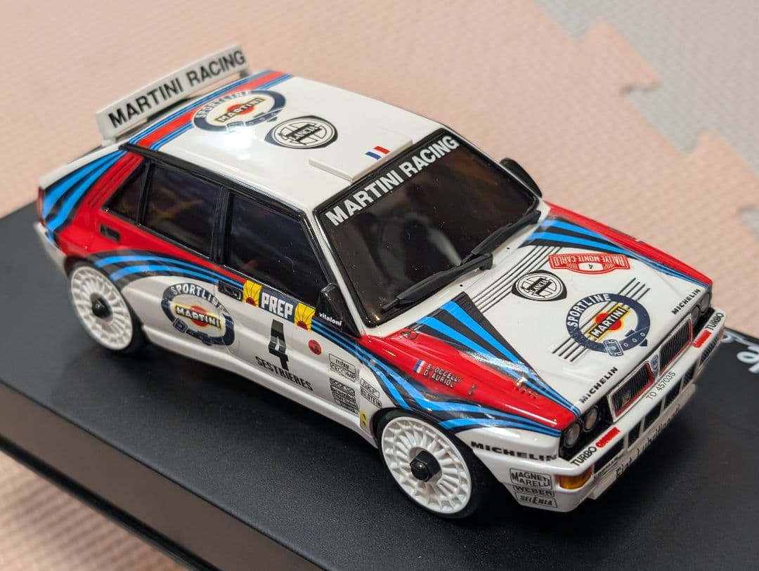 京商MINI-Z レーサー用 オートスケール ランチアデルタNo.4 1992