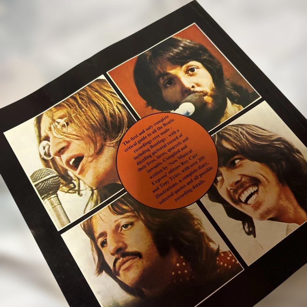 THE BEATLES イラスト　レコード