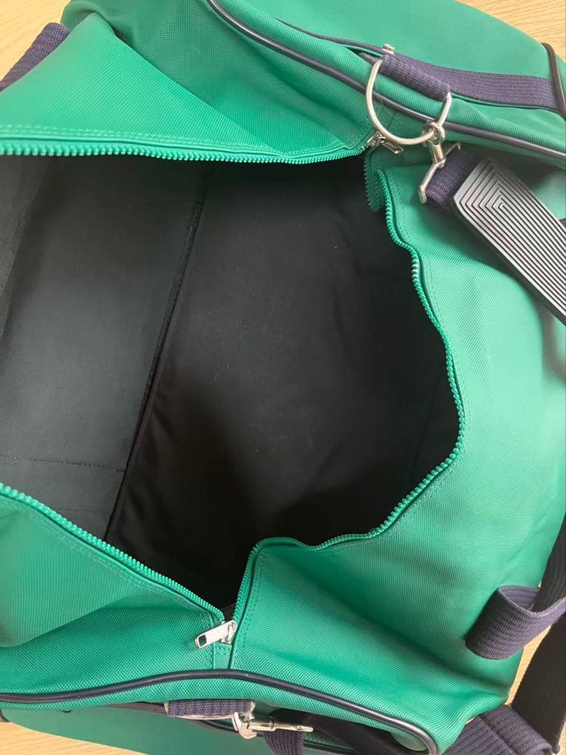 LACOSTE ボストンバッグ グリーン