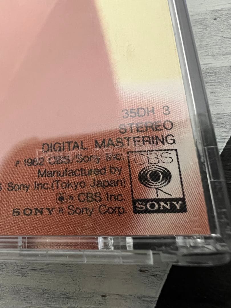 ※美品 CBS刻印 ゴールド盤【35DH3 旧規格CD オリジナル初盤】松田聖子