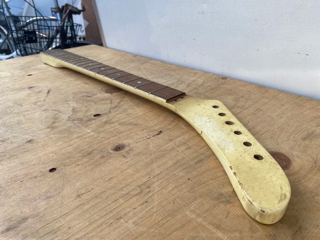 メーカー不明　ギター　ネック　ジャンク品　中古品