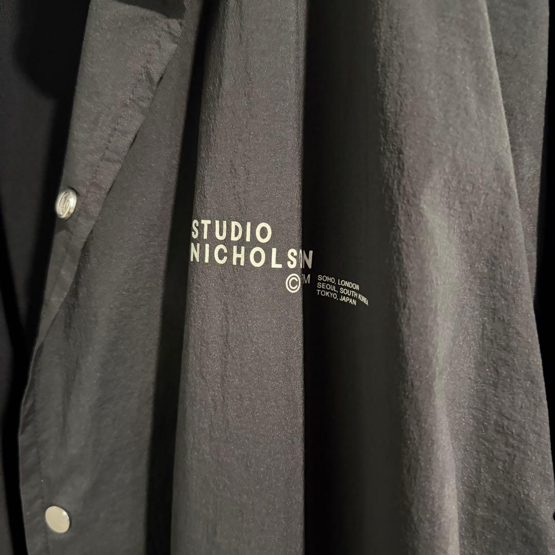 STUDIO NICHOLSON SPHERE コーチジャケット 黒 S