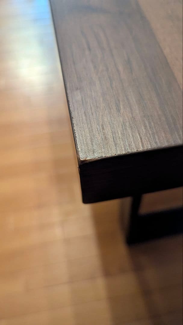 【大阪引取】180cm PCデスク ウォールナット ワークデスク