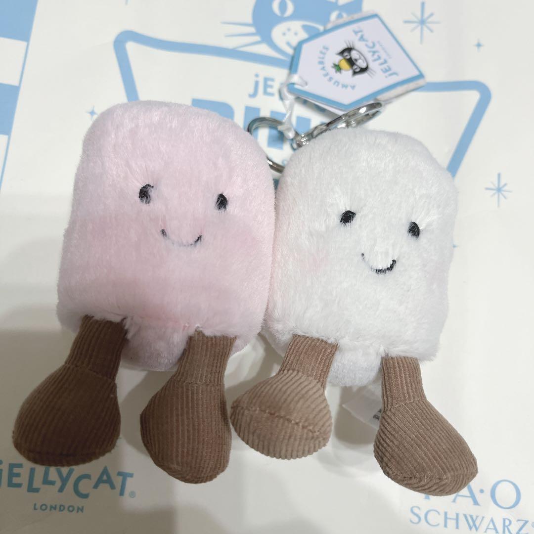 ジェリーキャット  マシュマロ ぬいぐるみキーホルダー