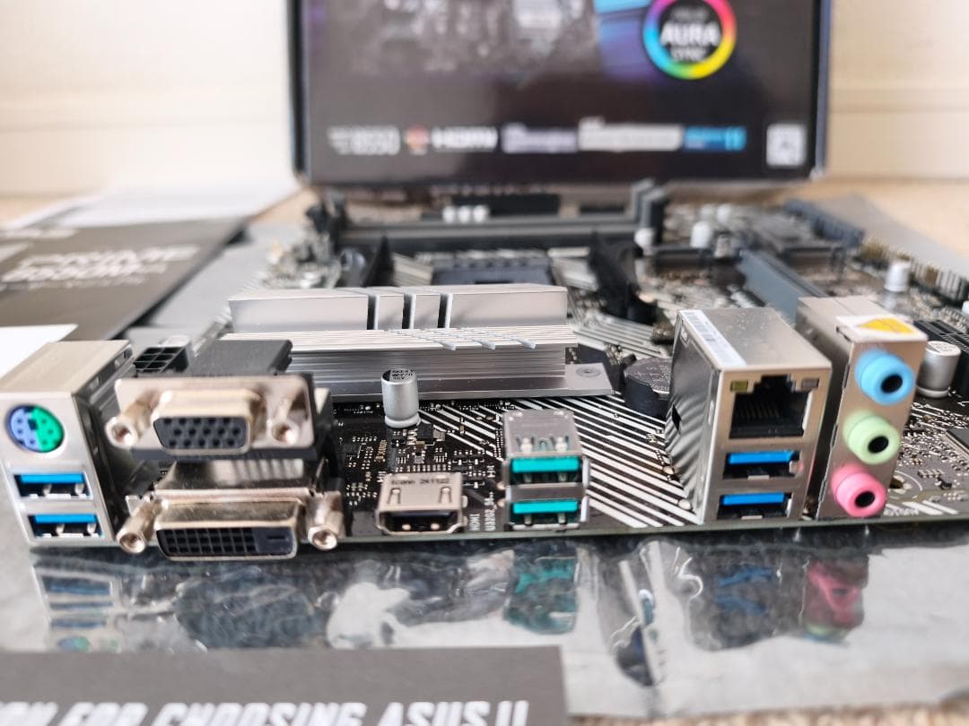 【動作順調】ASUS PRIME B550M-A（USB3.0増設カード付）