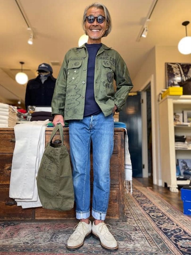 ボーイズマーケット別注　フェルコ　ハイクルーロングスリーブTシャツ
