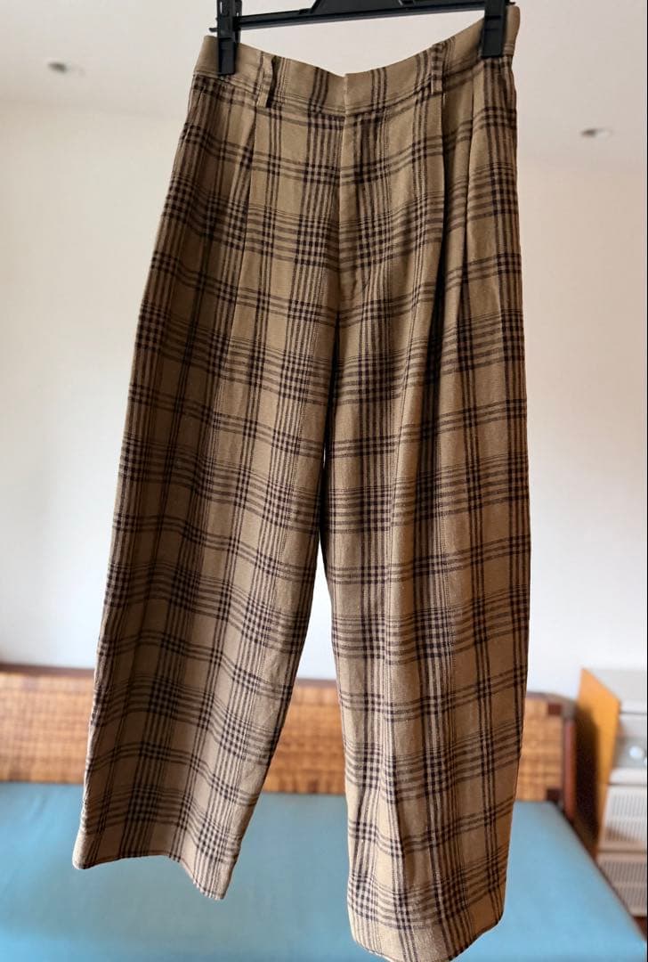 Cristaseyaクリスタセヤdouble pleated widepants