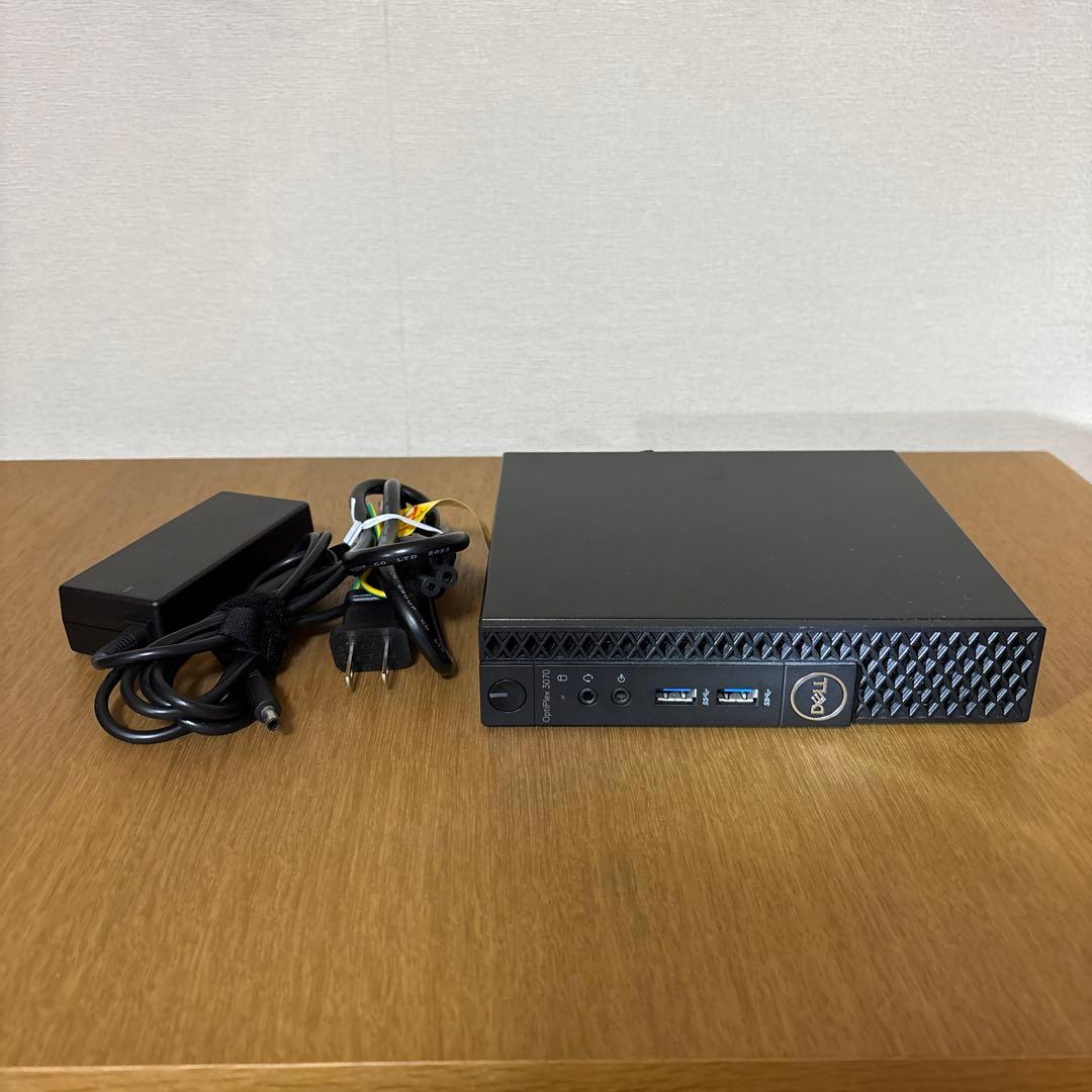 K*J様 極小Dell OptiPlex 3070 Micro ベアボーン 動作