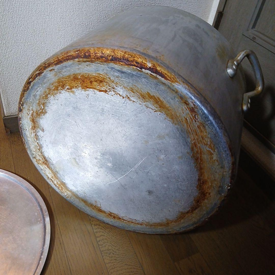 業務用アルミニウム製寸胴鍋 大容量47cm