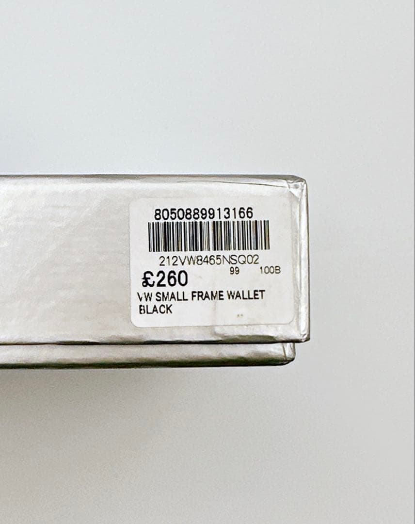 【新品✦素敵】Vivienne Westwood 三つ折り財布 ブラック/ 人気