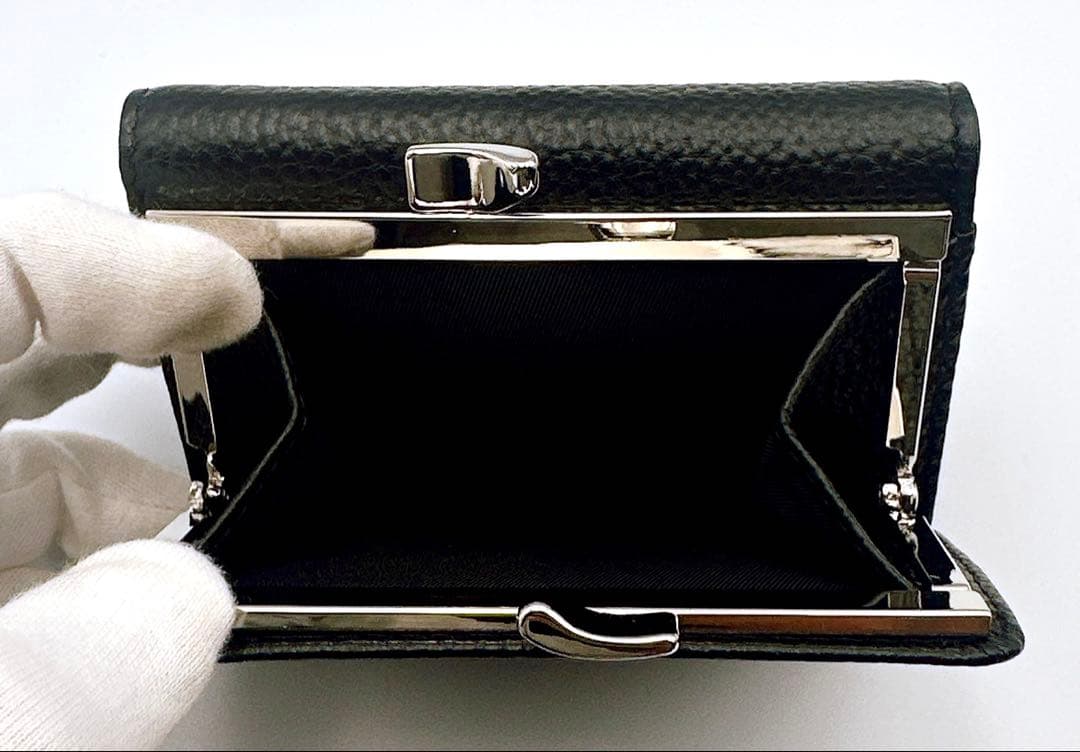 【新品✦素敵】Vivienne Westwood 三つ折り財布 ブラック/ 人気