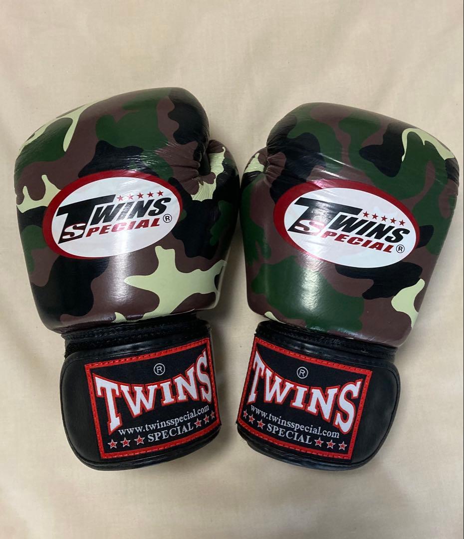 TWINS SPECIAL ボクシンググローブ　迷彩柄　8oz