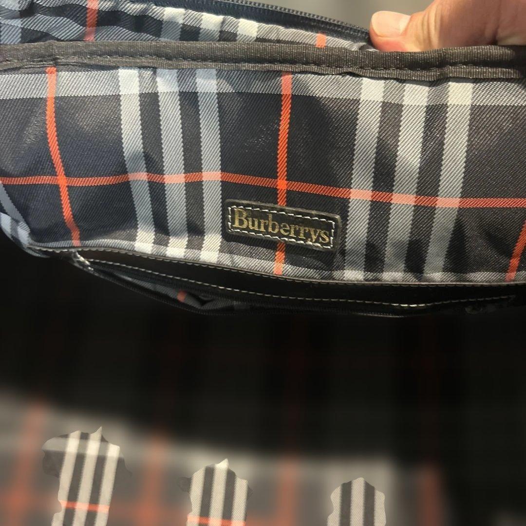ヴィンテージ‼️ Burberrys ボストンバッグ 黒