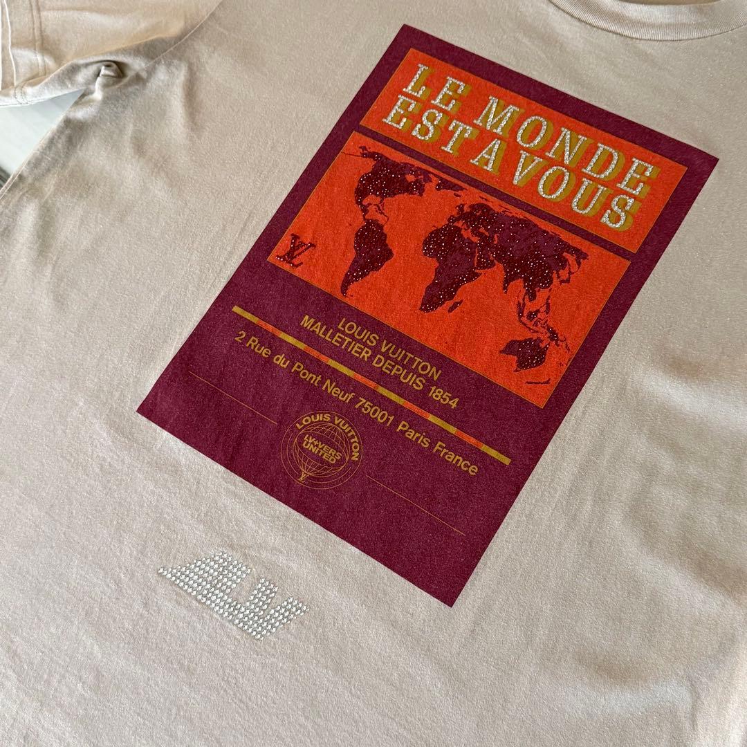 25ss エンベリッシュド グラフィックコットンTシャツ