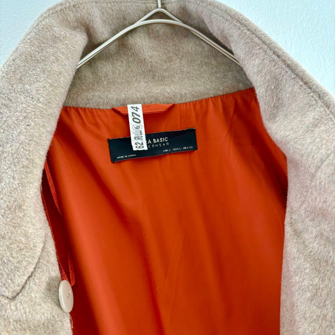 ★ZARA★ デザインベージュロングコート