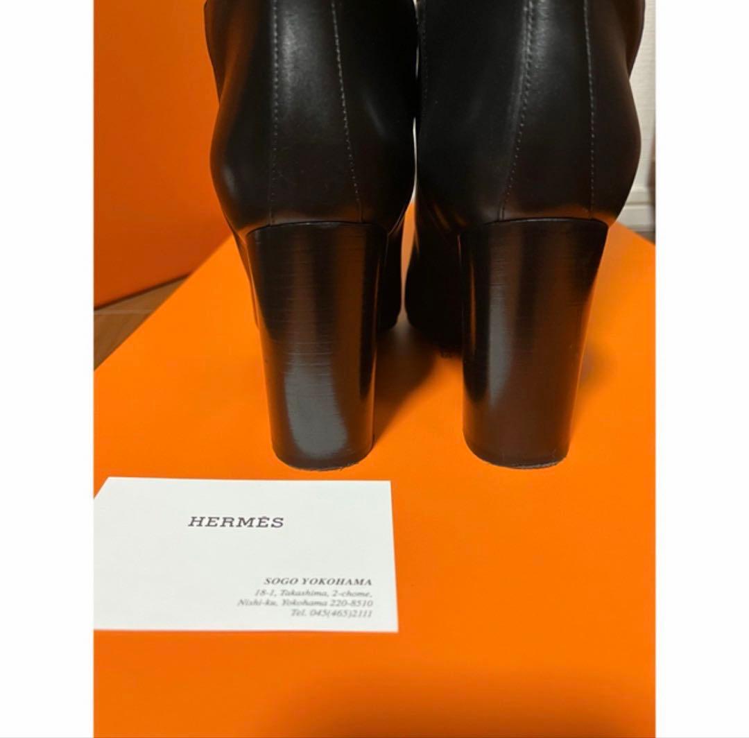 ロングブーツケリー　HERMES