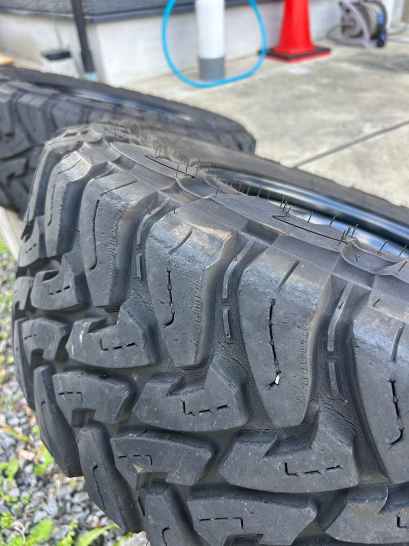 オープンカントリーMT／265 70 17／ハイラックス純正ホイール4本引取限定