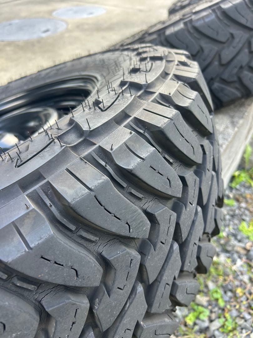 オープンカントリーMT／265 70 17／ハイラックス純正ホイール4本引取限定