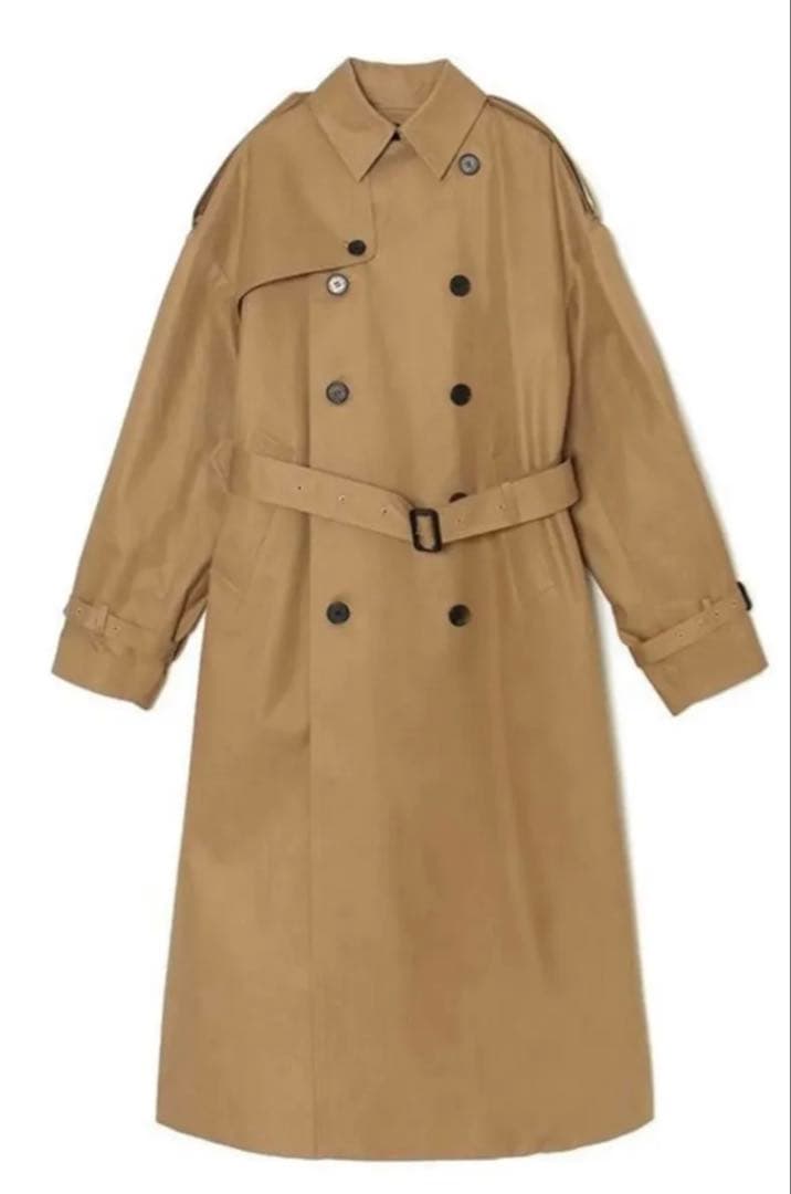 新品タグ付きHYKE TRENCHCOAT / BIGFITトレンチコートハイク