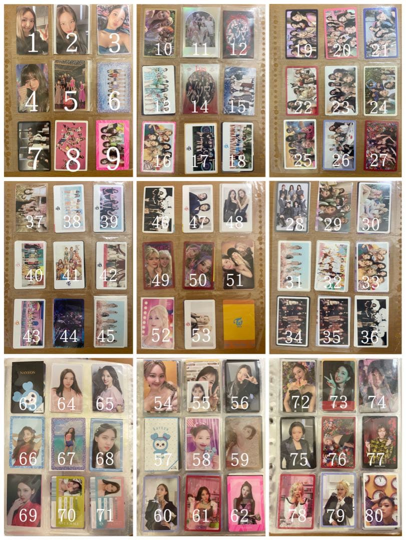 TWICE トレカ