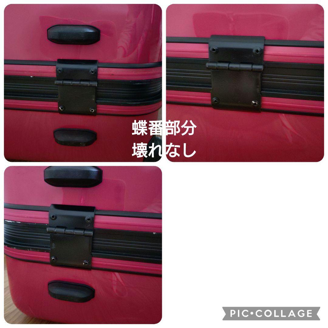 【ご予約品】SPALDING 大型キャリーケース ピンク ハード スーツケースL